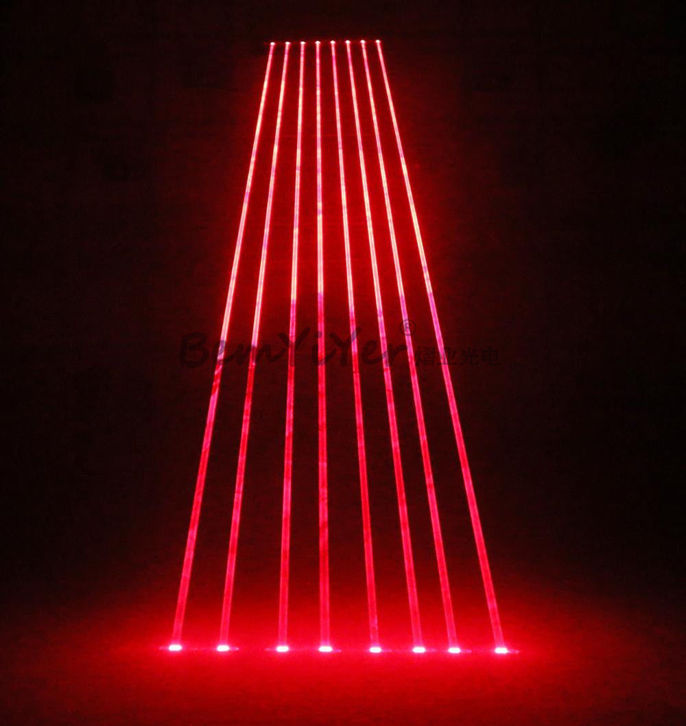 MB8R DJ Red laser beam bar 8x500mW for DJ party